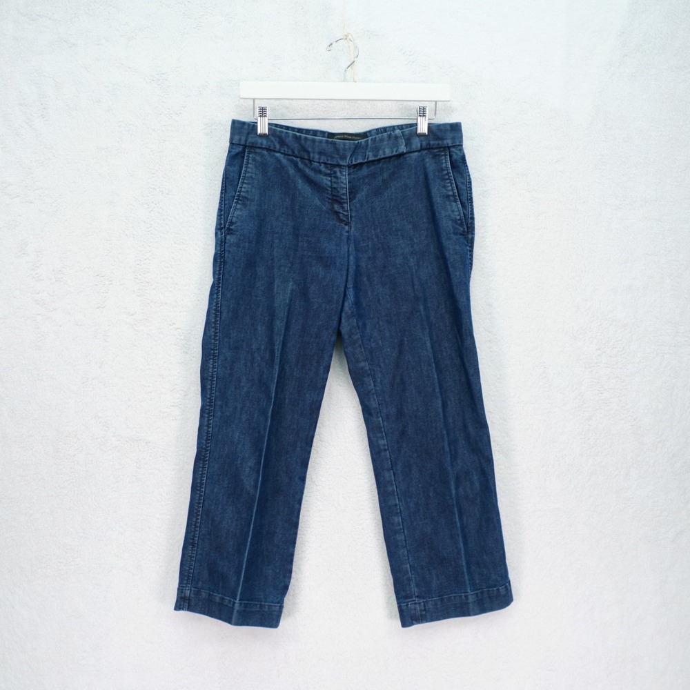 Express Design Studio Editor Blue Denim Jeans Stretch‎ -6  32 / 24- Mid Rise